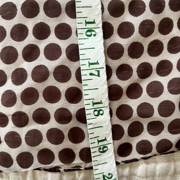 Modern Dot Silk Scarf - Picture 6 of 6